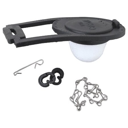 5032215 Toilet Flapper With Chain For Crane Toilets 1/Crd